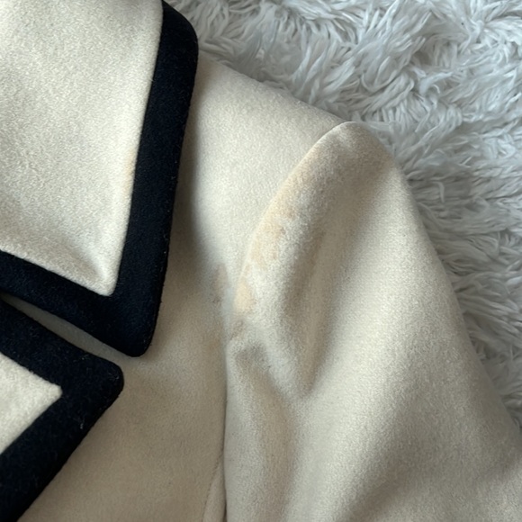 J. Crew size 4 double breasted peacoat Italian Wool by Nello Gori - Picture 5 of 5